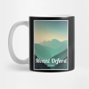 Mount Orford ski - Quebec Canada Mug